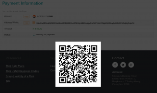 QR for crypto wallet